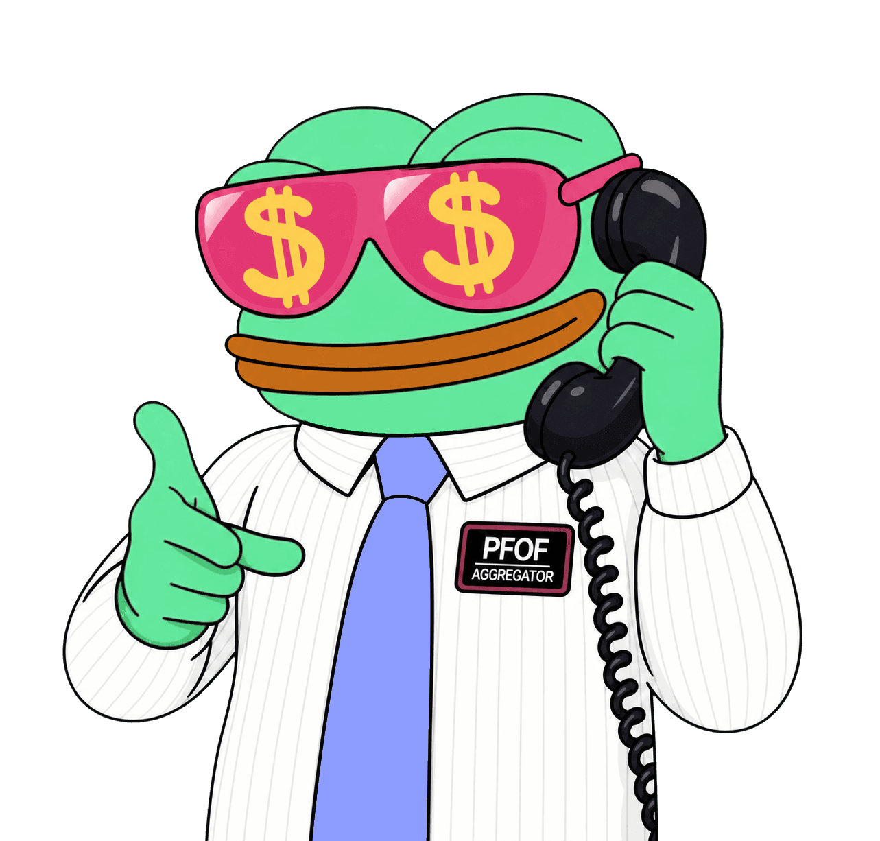PFOF Frog calling liquidity venues to source the best order flow